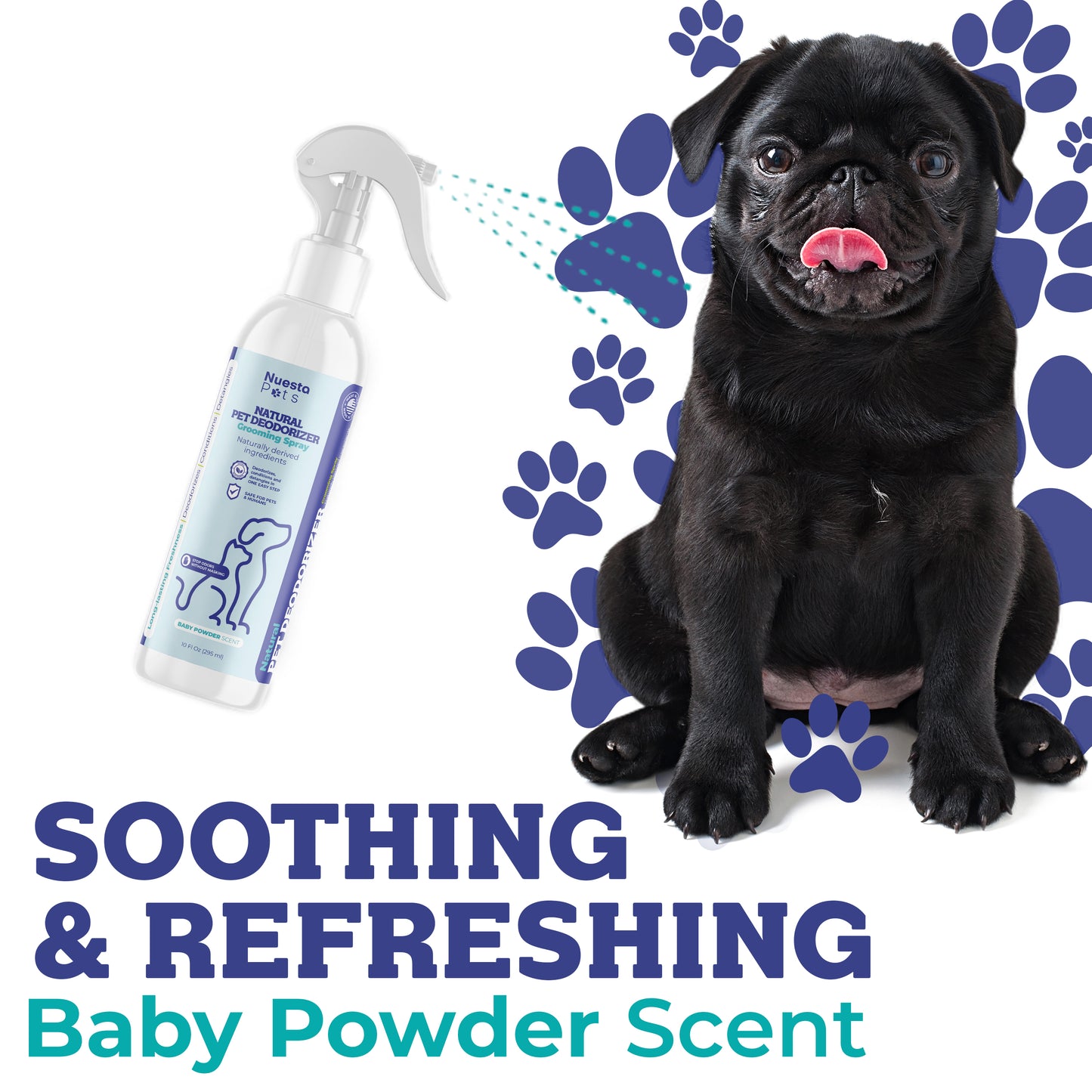 Pet Deodorizer Grooming Spray