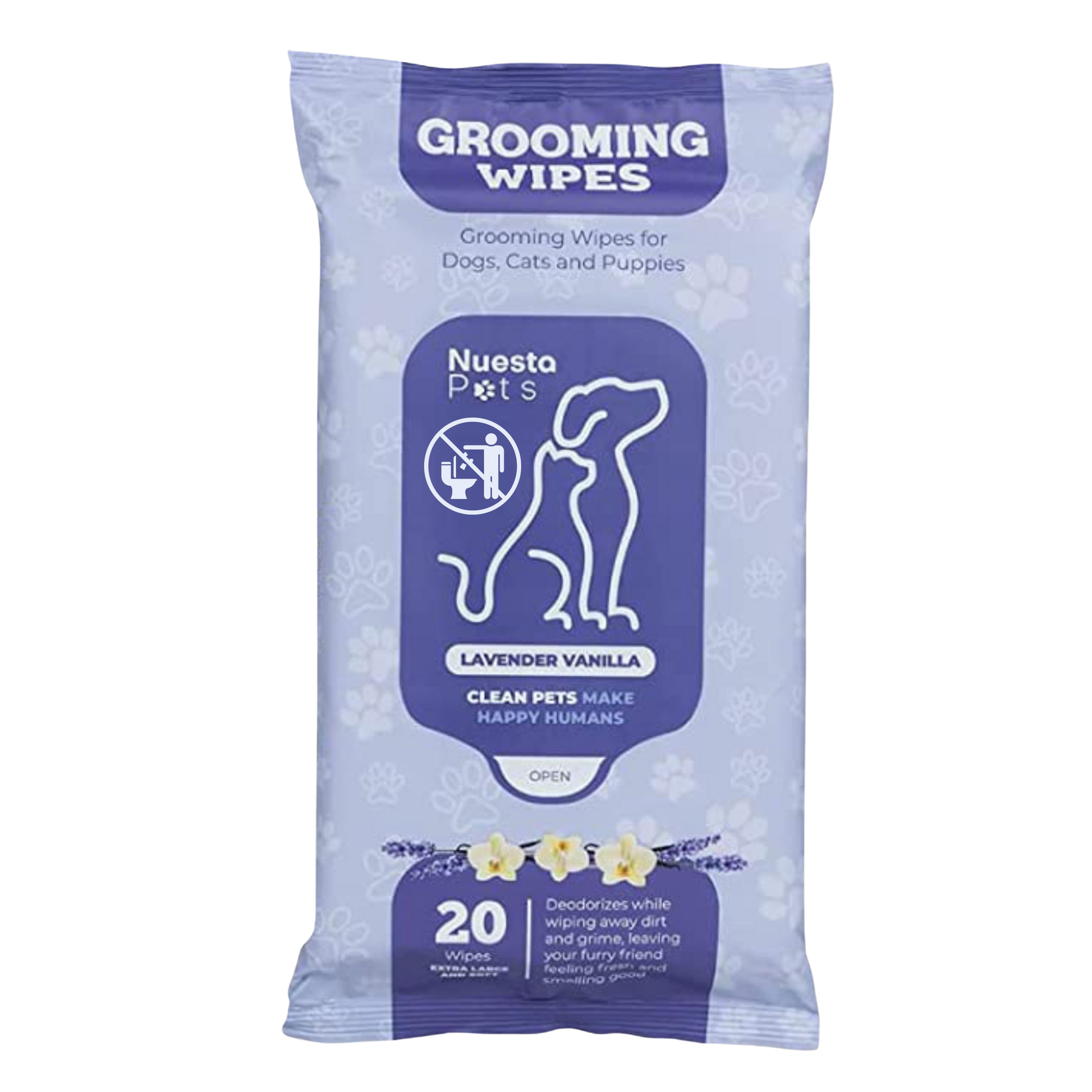 Lavender Vanilla Bath Replacement Wipes