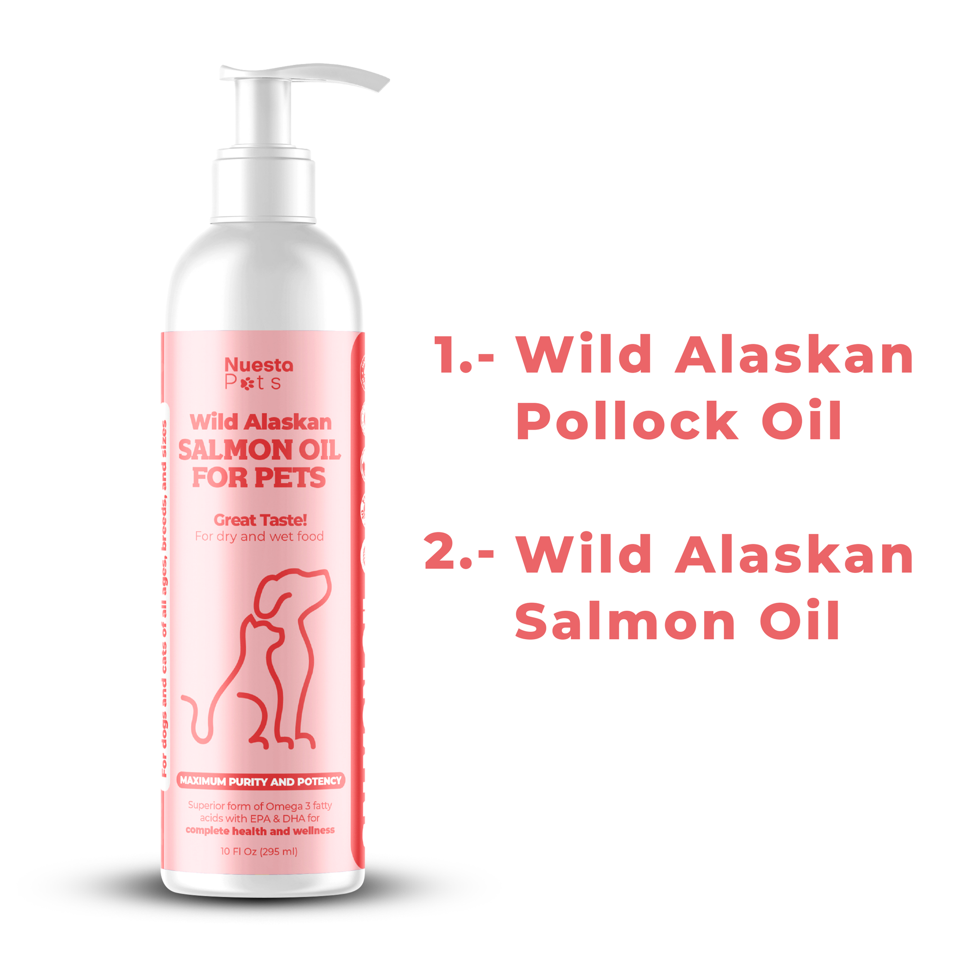 Wild Alaskan Salmon Oil Blend- Two Pack