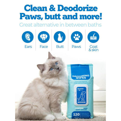 Hypoallergenic Bath Replacement Pet Wipes