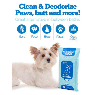 Hypoallergenic Bath Replacement Pet Wipes